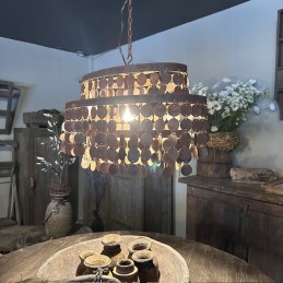 Ovale schijfjes hanglamp