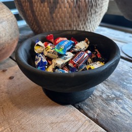 houten plateau op voet