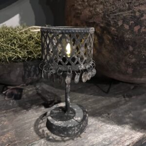 Windlicht met muntjes