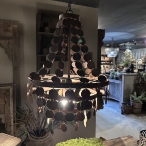 Hanglamp schijfjes roest