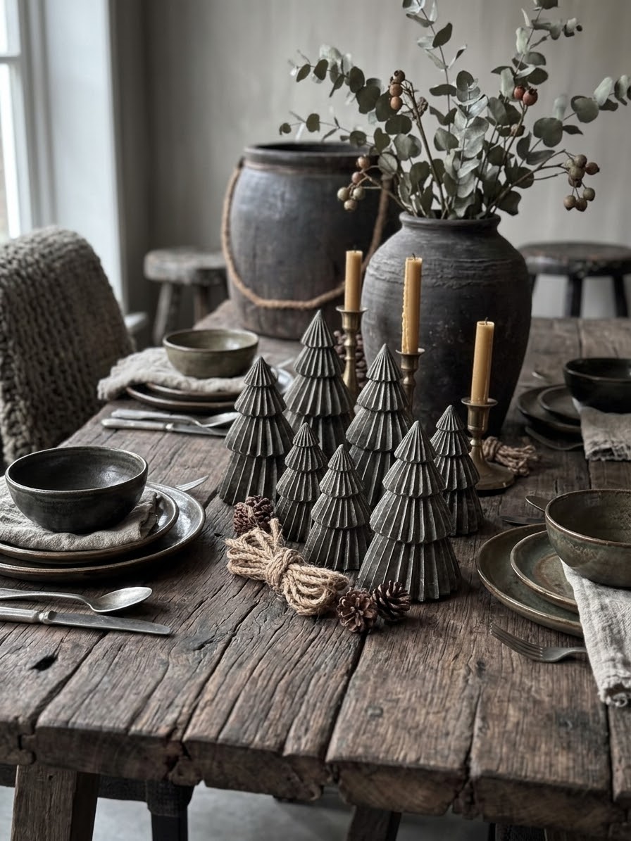 PMR Betonnen Kerstboompje – Sobere & Landelijke Kerstdecoratie