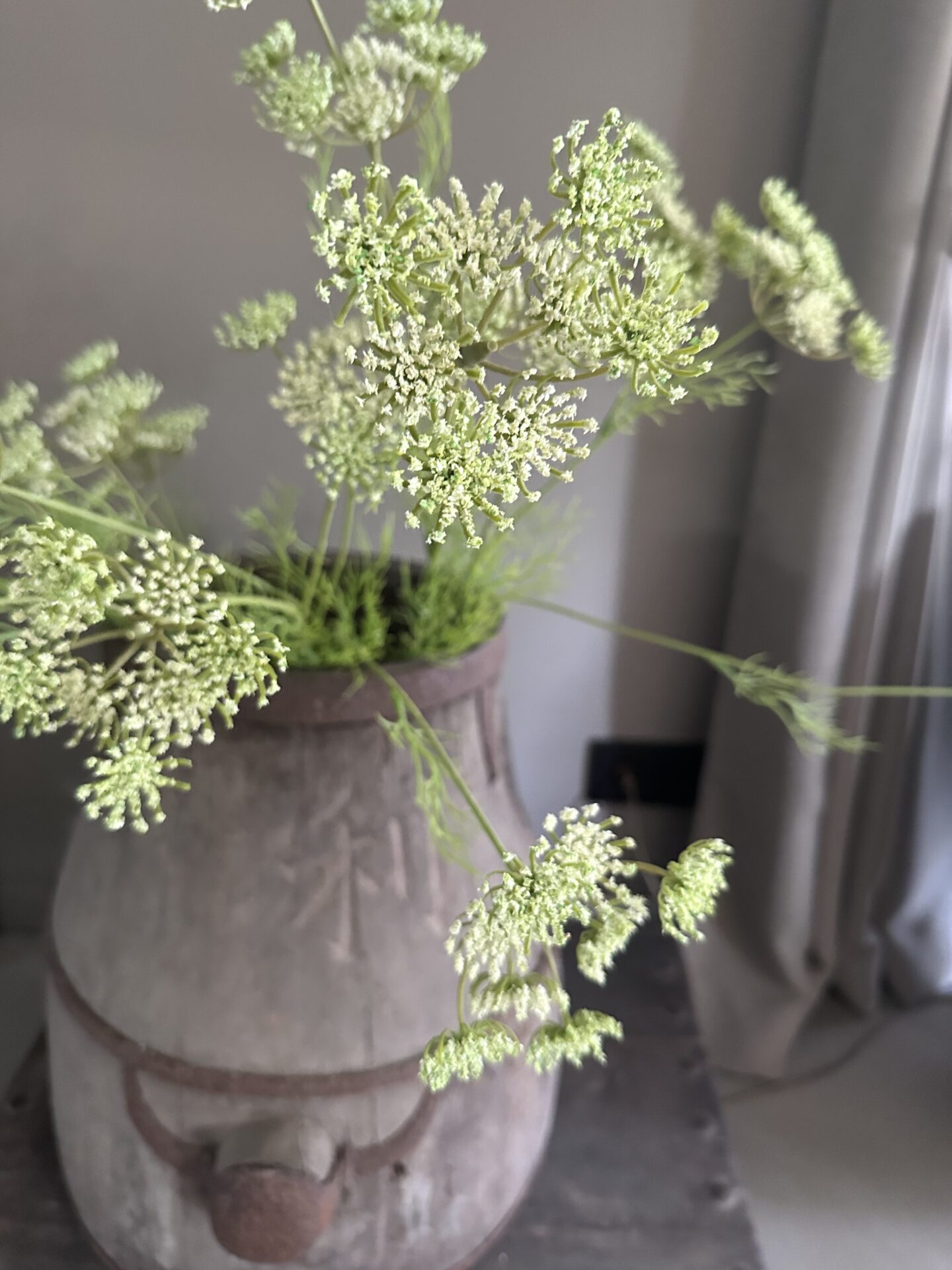 Prachtige Kunstbloem Queen Anne's Lace - Levensechte Zijden Veldbloem - Afbeelding 6
