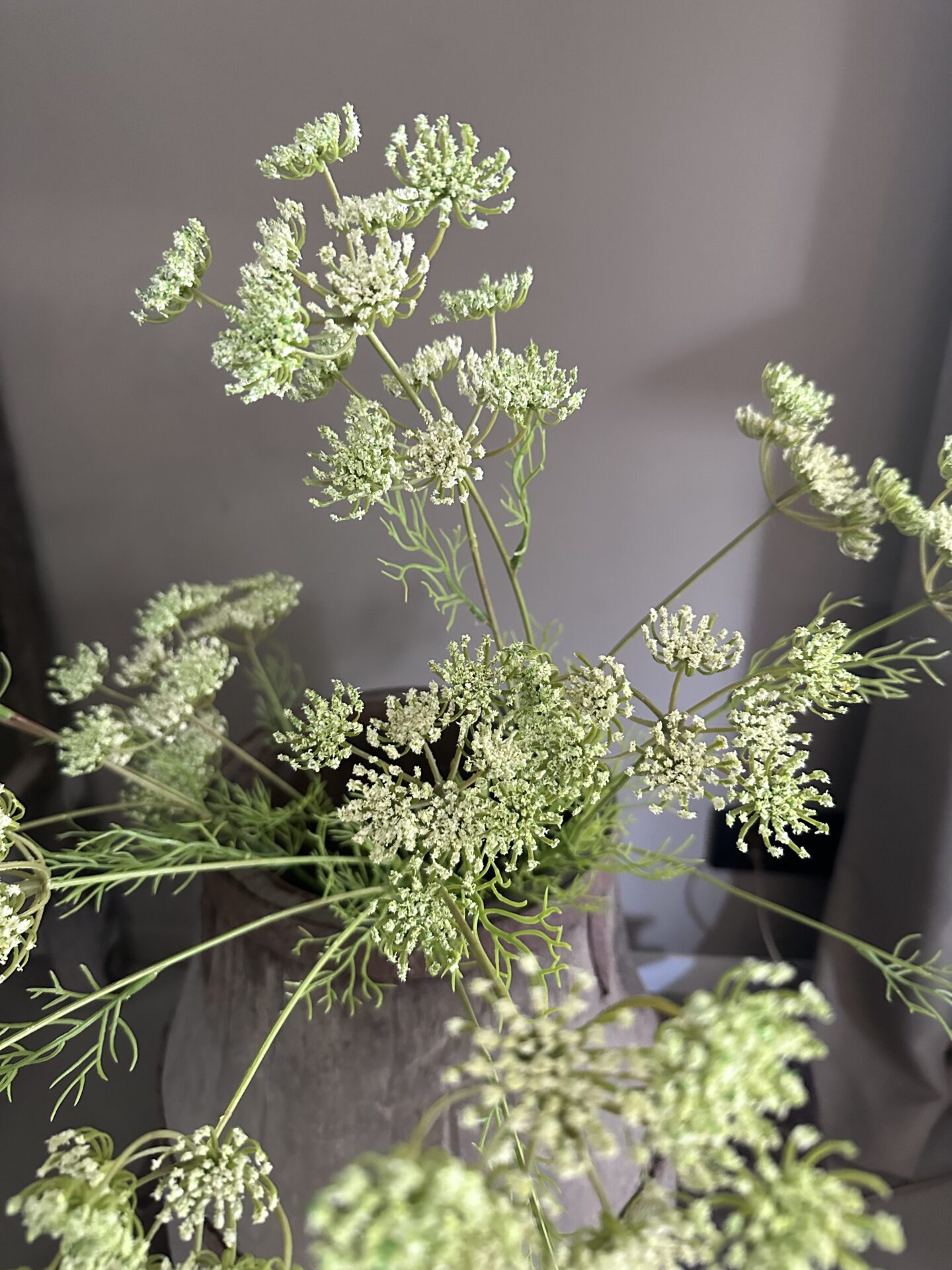 Prachtige Kunstbloem Queen Anne's Lace - Levensechte Zijden Veldbloem - Afbeelding 7