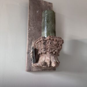 Wandkandelaar oud ornament uit India