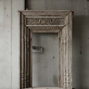 Houten authentieke poort uit India