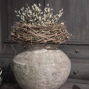 Kunsttak katjes in vaas