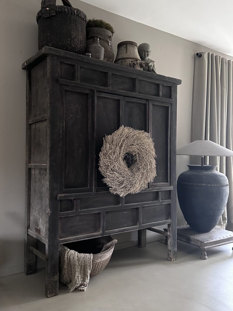 Stoere takken krans White Wash