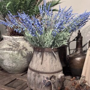 Kunsttak Lavendel 66 cm blauw