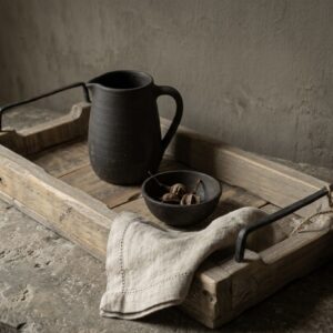 Robuust Houten Dienblad "Dutch Mood" – Landelijk & Authentiek