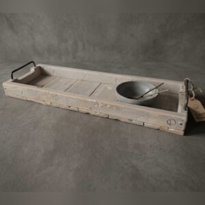 Robuust Houten Plateau – Dutch Mood – 58 cm