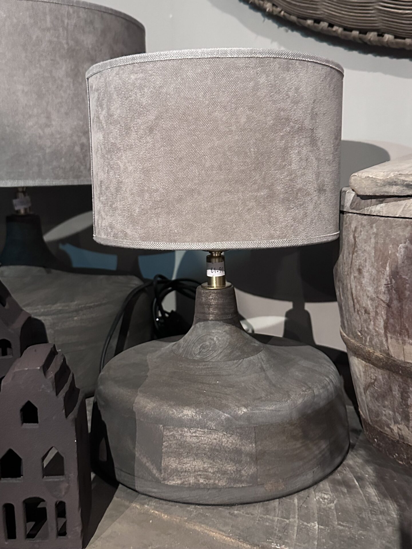 Robuuste Houten Lampenvoet – Sober & Stoer (2 Afmetingen) - Afbeelding 3
