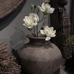Prachtige Kunst Magnolia Tak Wit - 90 cm | Levensechte Bloem
