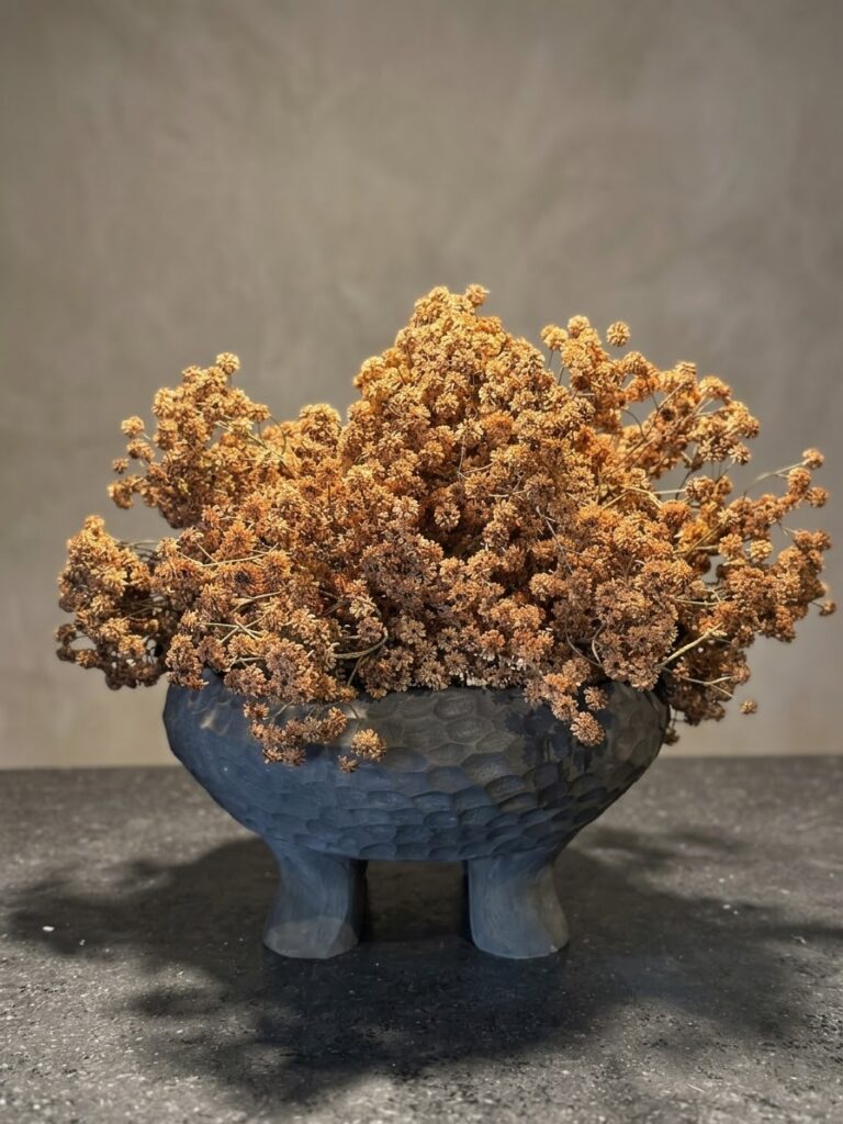 kunst gipskruid herfstkleur
